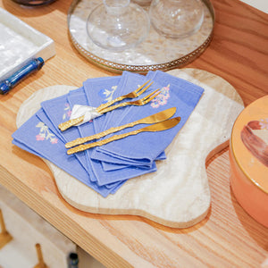 SET 2 GARFOS PARA APERITIVO TRONCO DOURADO