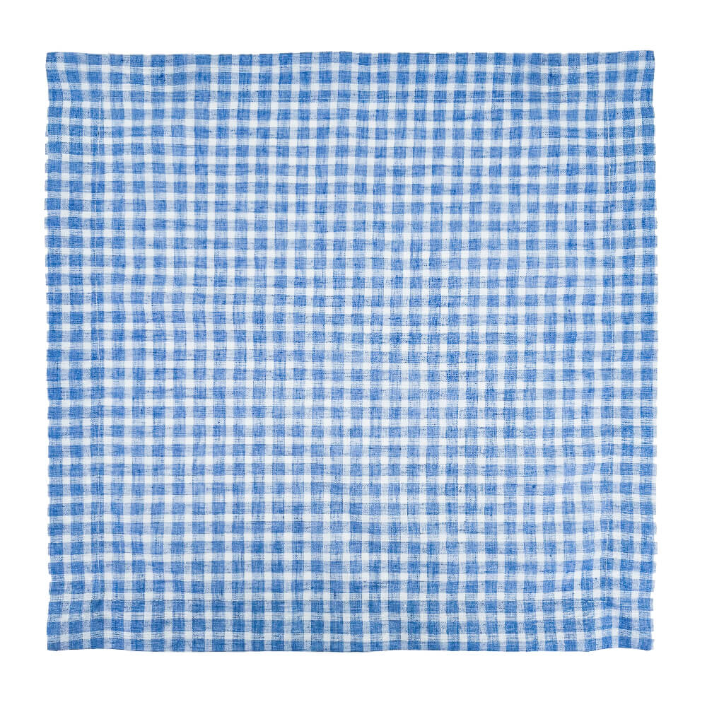 Guardanapo Vichy Azul 50x50 cm