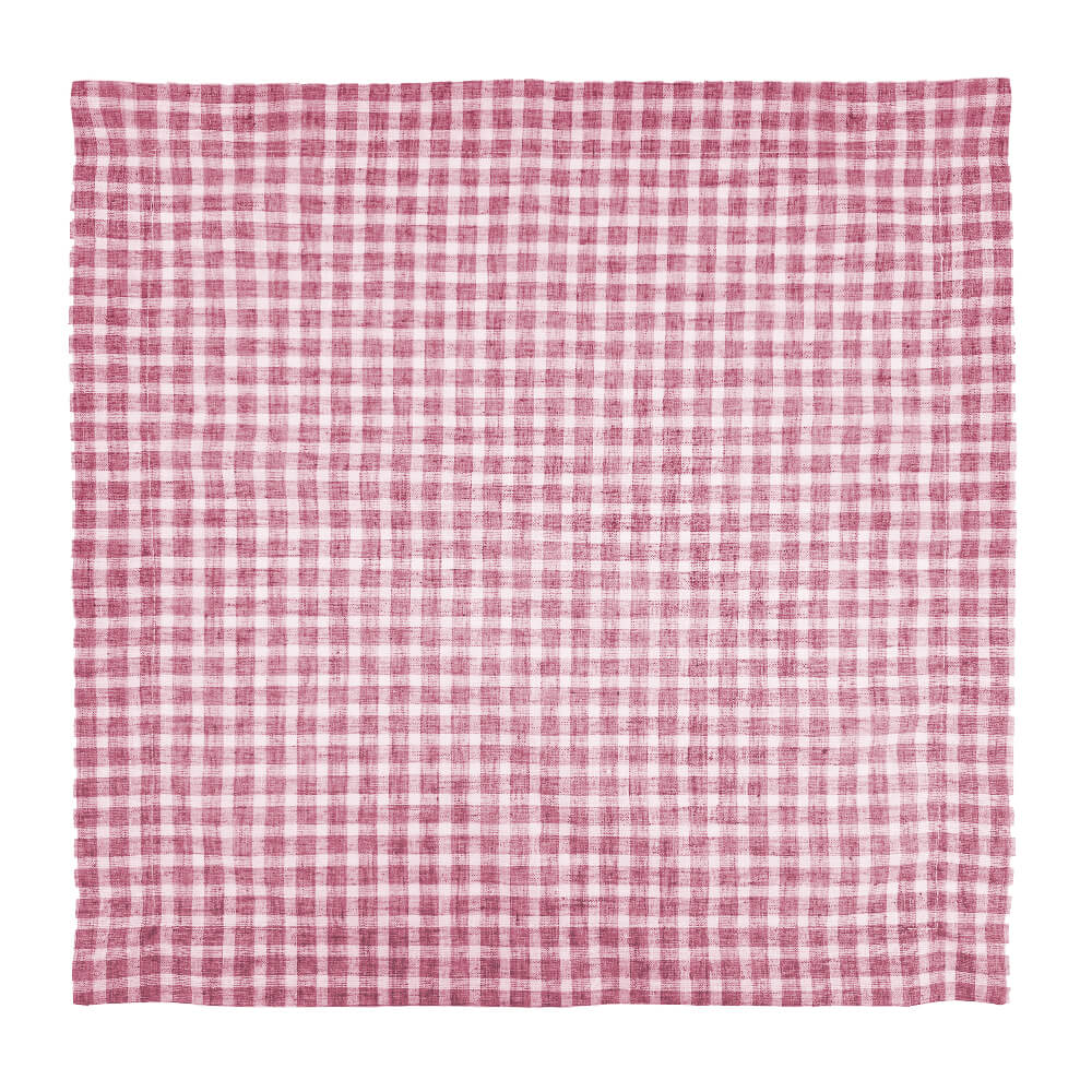 Guardanapo Vichy Cereja 50x50 cm