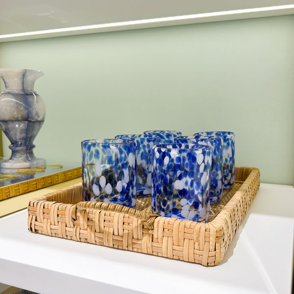 COPO DE VIDRO DEMI BLUE 9 X 11(H) CM