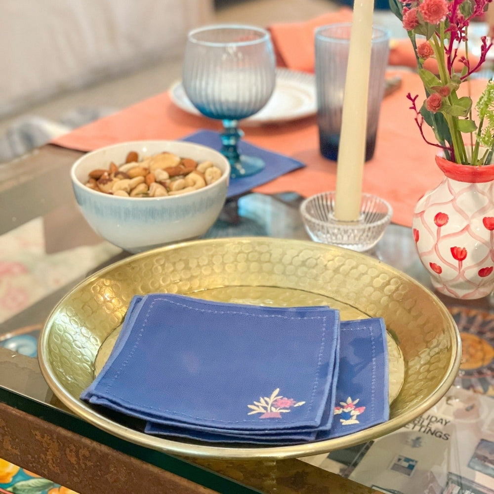 conjunto de guardanapo de coquetel