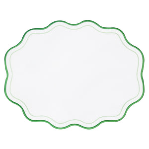 JOGO AMERICANO IMPERMEÁVEL BREEZE OVAL VERDE