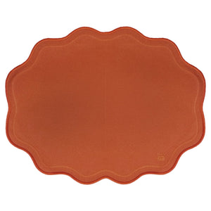 JOGO AMERICANO IMPERMEÁVEL BREEZE OVAL LARANJA