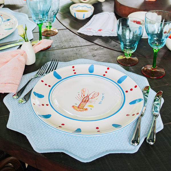 PRATO RASO DE CERÂMICA LA DOLCE VITA