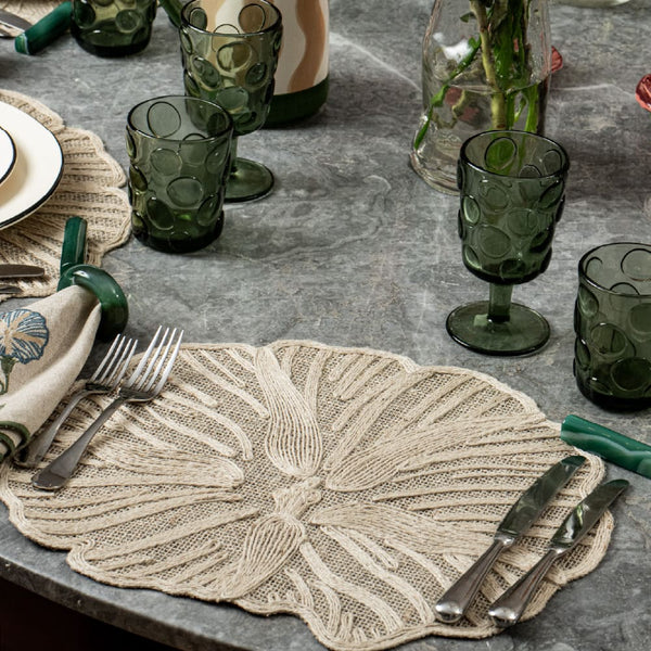 JOGO AMERICANO SISAL GLÓRIA DA MANHÃ