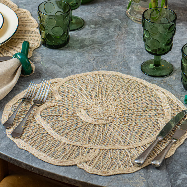 JOGO AMERICANO SISAL PAPOULA 42 CM