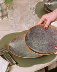 PRATO RASO DE PORCELANA AURA