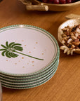 PRATO DE SOBREMESA DE PORCELANA ZAHIDI