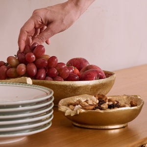 BOWL DOURADO ROMÃ PEQUENO