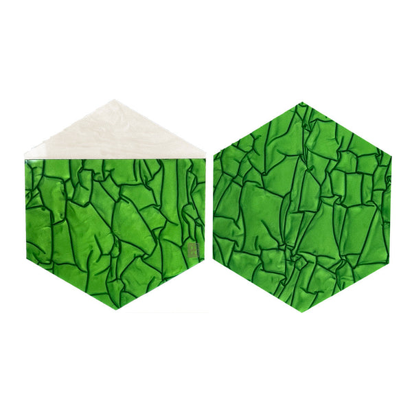 PORTA COPO ACRÍLICO FIESTA VERDE - 6 UNIDADES