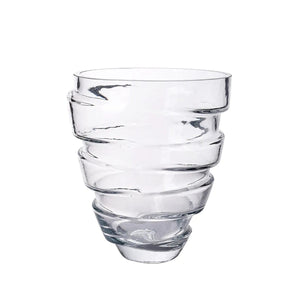 VASO DE VIDRO ESPIRAL 25CM