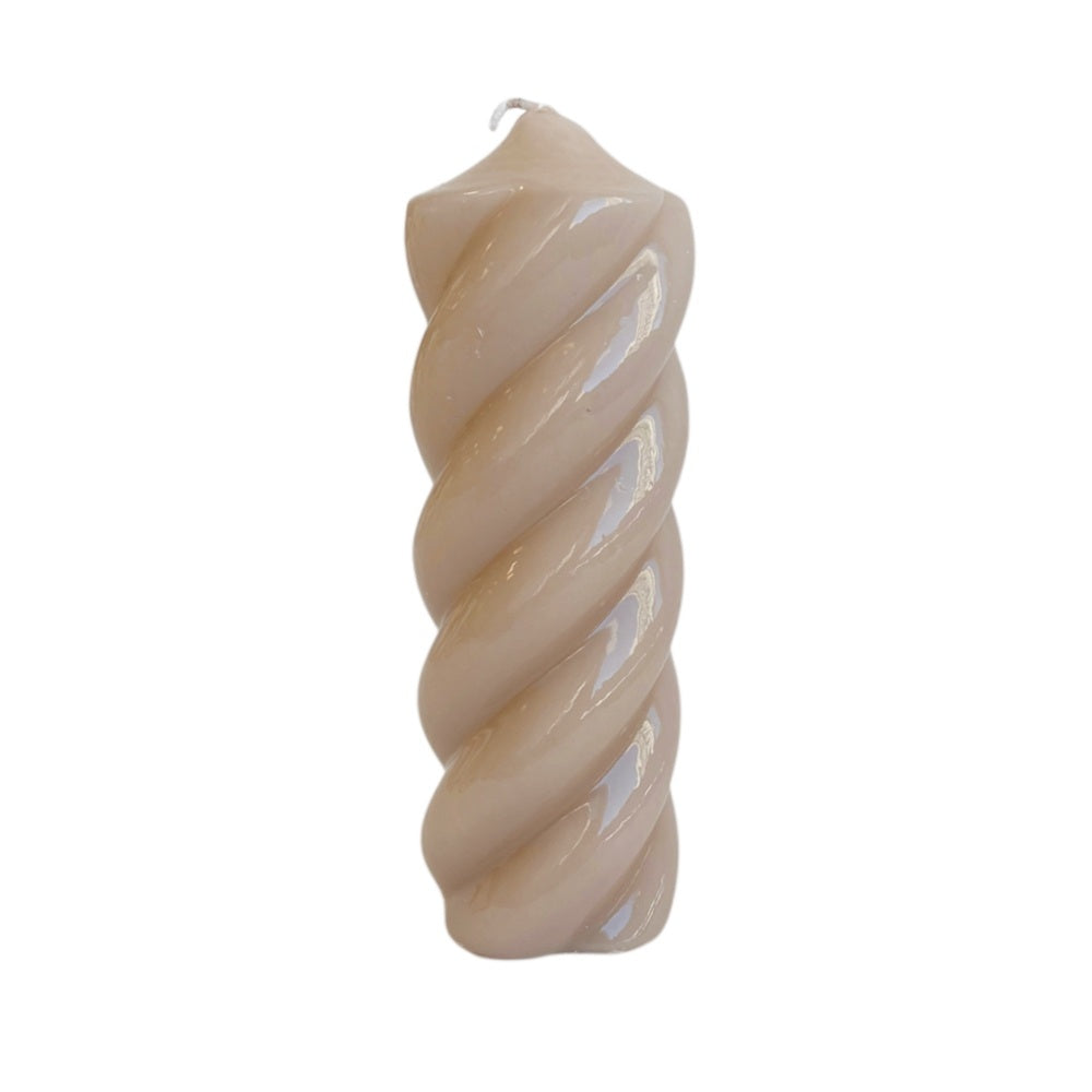 VELA SUPER TWIST BEGE G 6,5 X 22(h) CM
