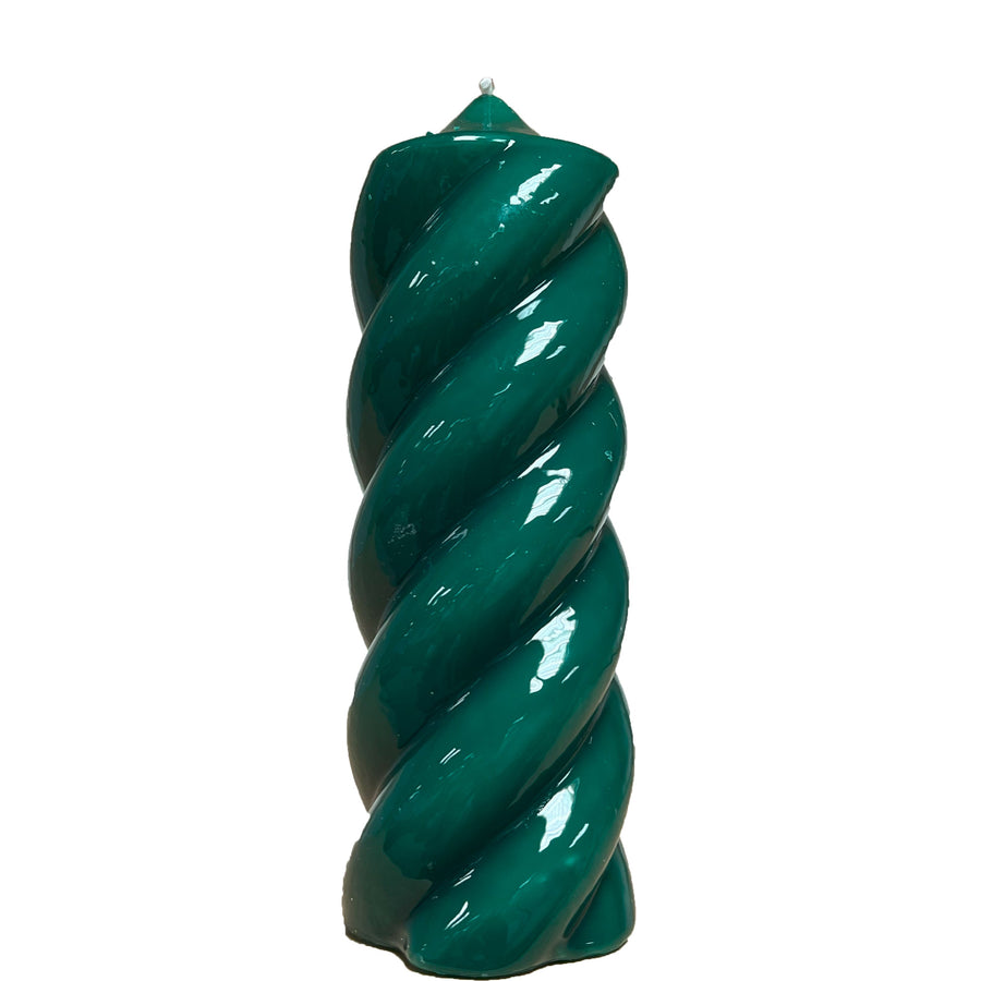 VELAS SUPER TWIST VERDE ESCURO G 6,5 X 22(h) CM