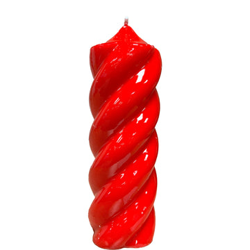 VELAS SUPER TWIST VERMELHO G 6,5 X 22(h) CM