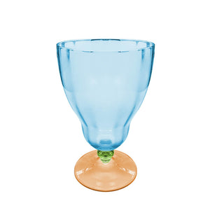TAÇA AGUA SORRENTO 270ML AZUL/VERDE/LARANJA