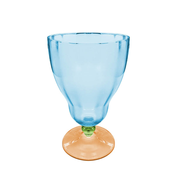 TAÇA AGUA SORRENTO 270ML AZUL/VERDE/LARANJA