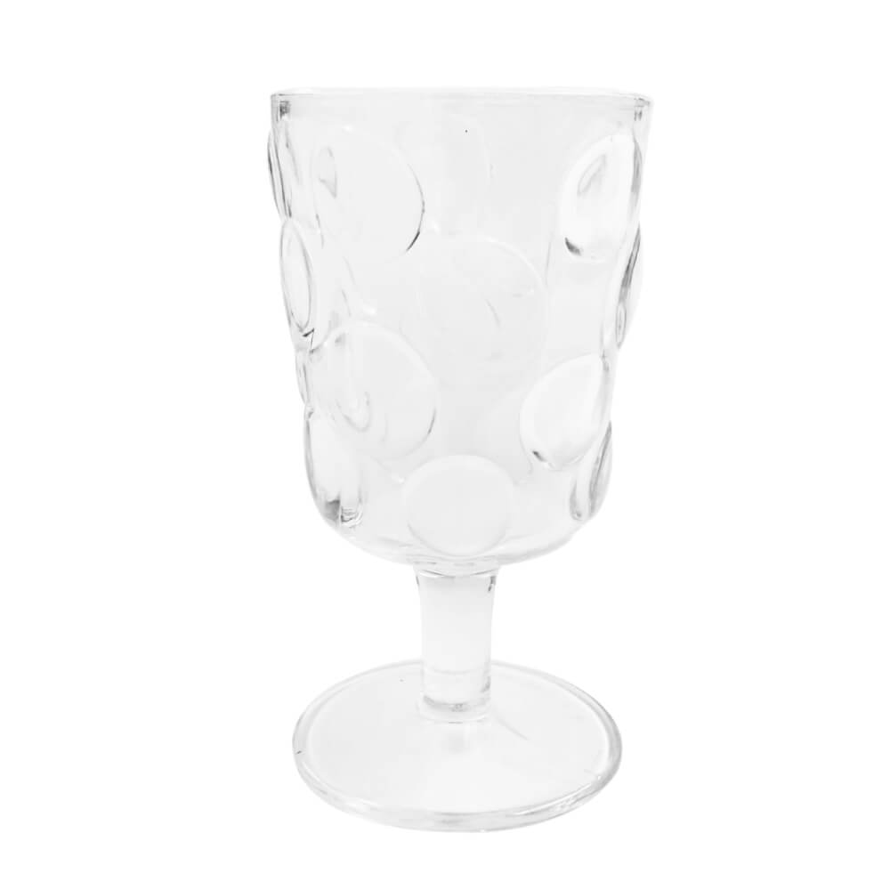 TAÇA DE VIDRO RIO TRANSPARENTE