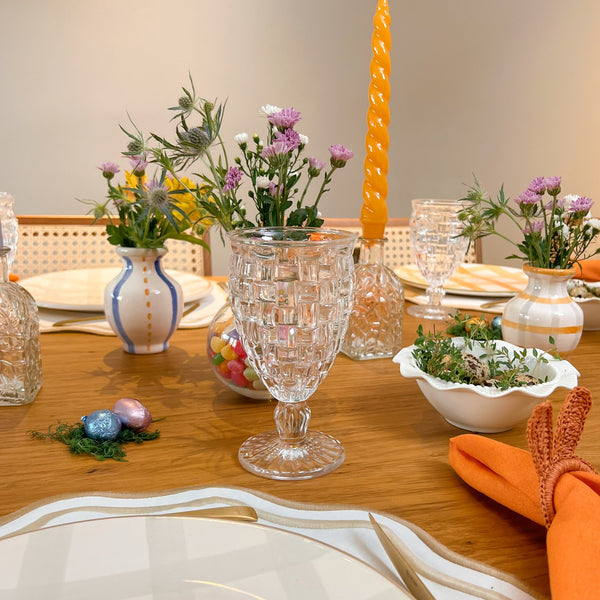 PORTA GUARDANAPO COELHO TRAMADO TERRACOTA