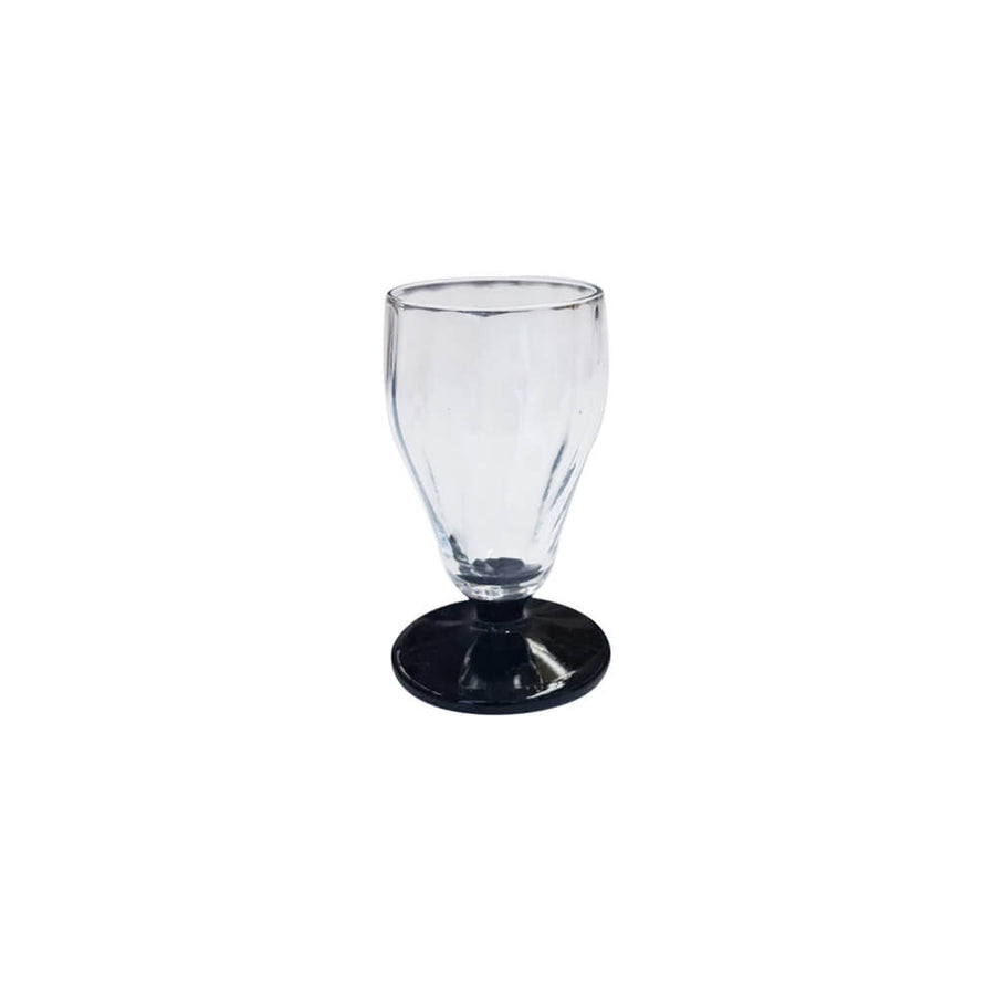 SET 4 COPINHOS LICOR BASE PRETA VINTAGE