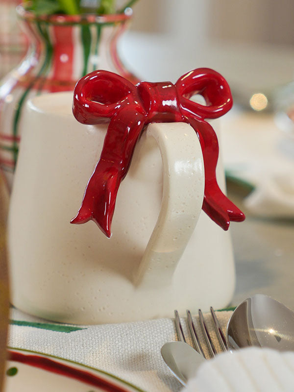 CANECA DE CERÂMICA ARTESANAL LAÇO