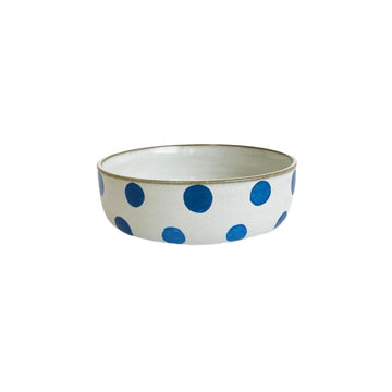 TIGELA PORCELANA BLUE DOTS M 16 X 5(H) CM