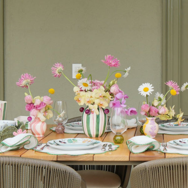 MINI VASO CERÂMICA ARTESANAL FLOWERSCAPE ROSA