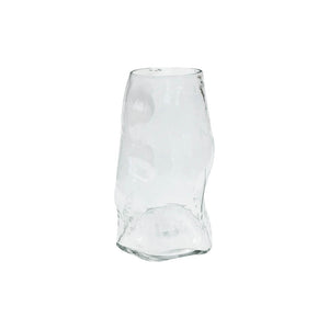 VASO DE VIDRO ORGÂNICO P 19CM