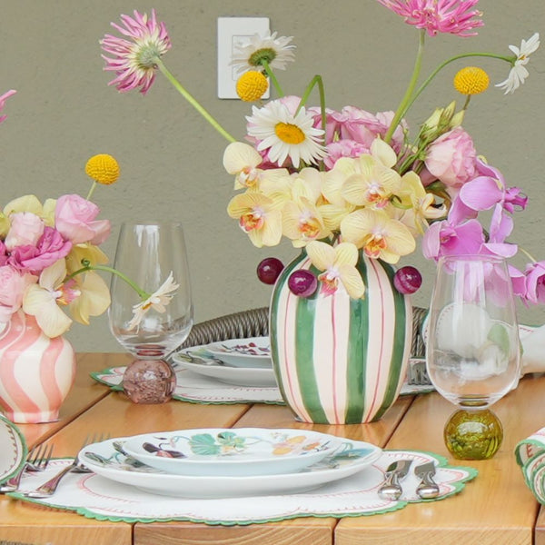 MINI VASO CERÂMICA ARTESANAL FLOWERSCAPE ROSA