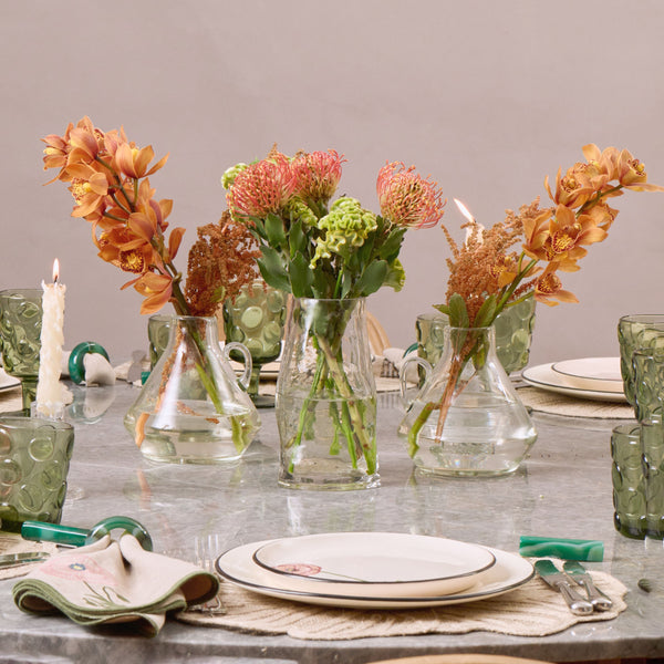 VASO DE VIDRO JARRO 15CM