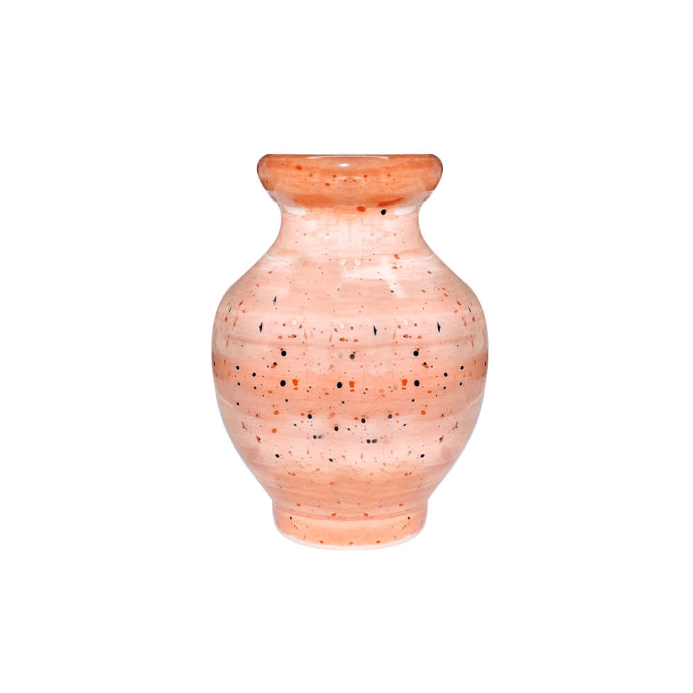 MINI VASO CERÂMICA ARTESANAL INK 12CM