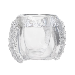 VASO EM VIDRO VÉRTICE G 20CM