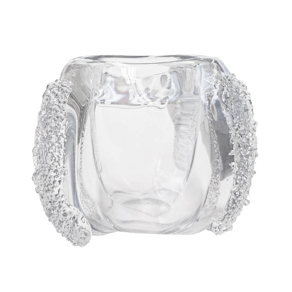 VASO EM VIDRO VÉRTICE G 20CM