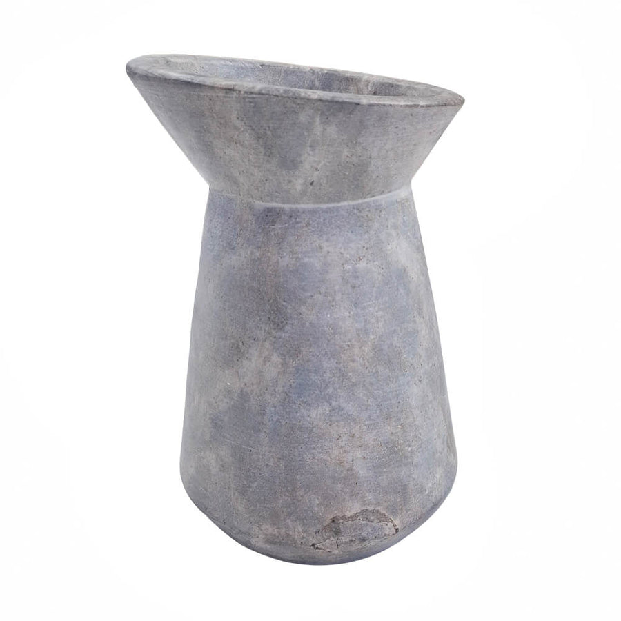 VASO EM PEDRA SABÃO JARRA G