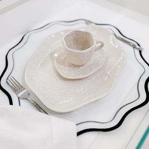 XICARA COM PIRES CERÂMICA AREIA BRANCA