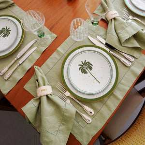 PRATO DE SOBREMESA DE PORCELANA ZAHIDI