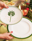 PRATO DE SOBREMESA DE PORCELANA ZAHIDI