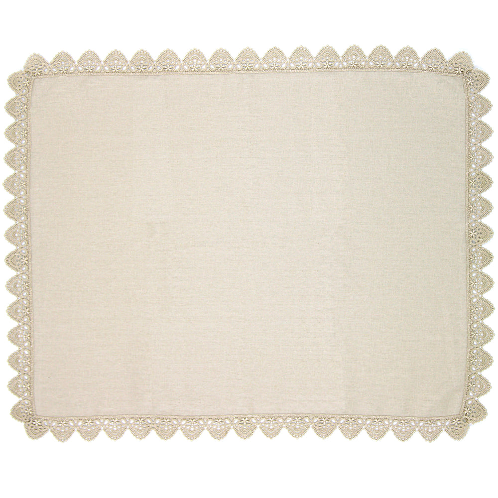 JOGO AMERICANO DE LINHO VISCO JULIE 46X37 CM