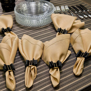 SUPER CAMINHO DE MESA ALGODÃO DOURADO DUPLA FACE