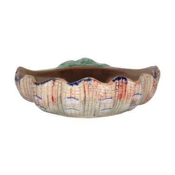 BOWL DE CERÂMICA SHELL ROSA 28,5 CM