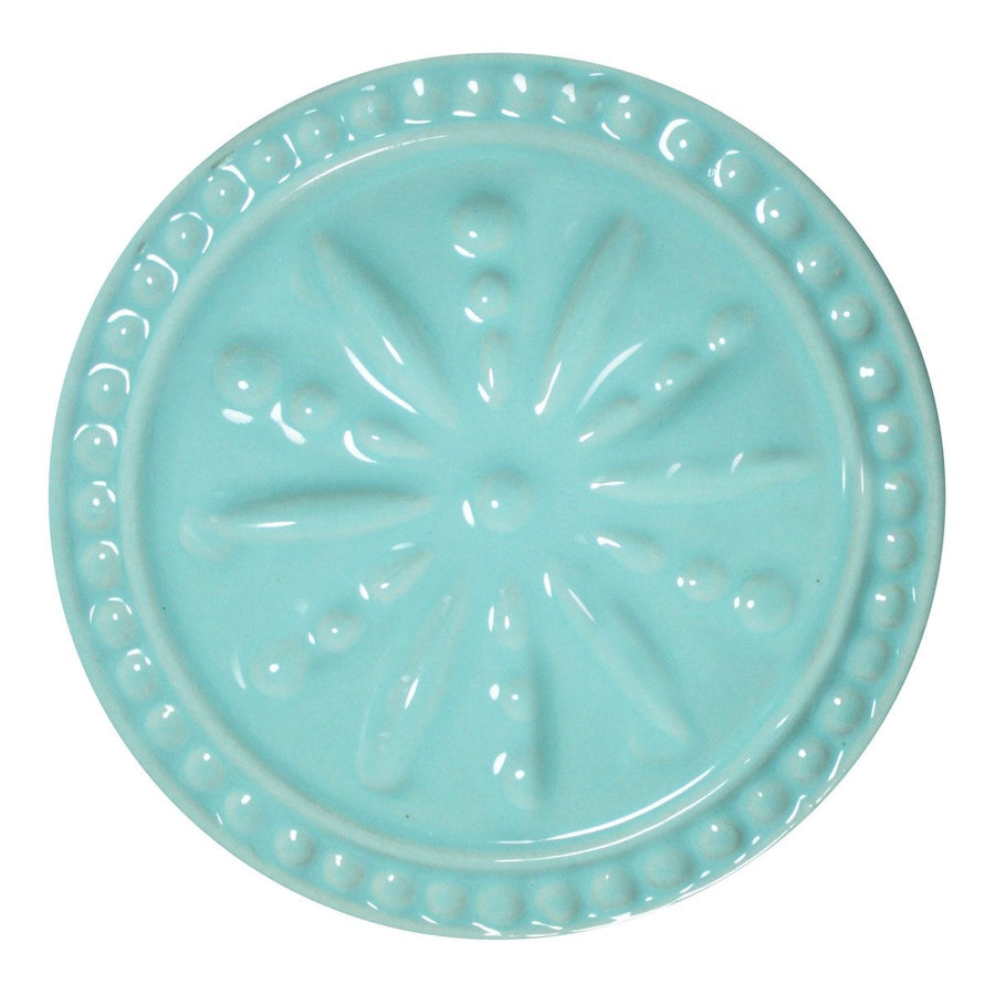 POTE DE CERÂMICA QUADRINHO DE GIZ PEQUENO 11 CM
