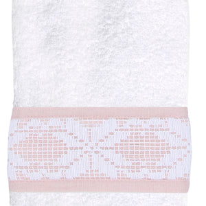 TOALHA DE LAVABO ALGODÃO LISA BRANCO