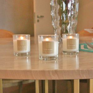 VELAS PERFUMADAS CAIXA COM 3 UNIDADES