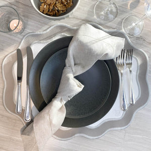 guardanapo de linho bege