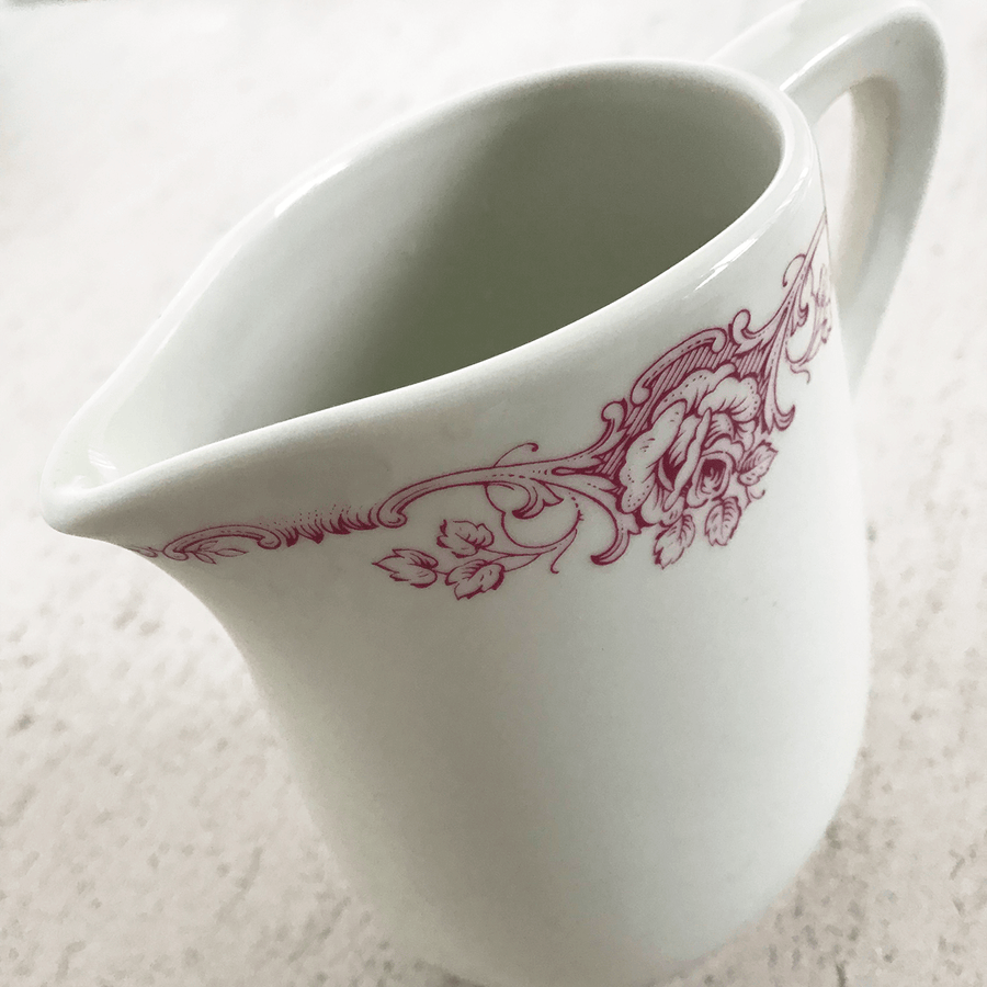 JARRA DE PORCELANA RICHARD GINORI ANOS 50 VINTAGE