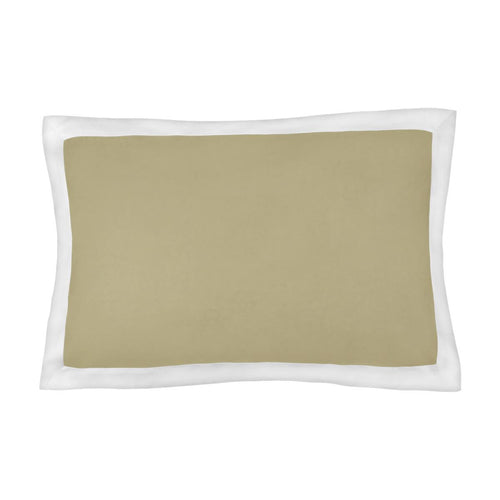 CAPA DE ALMOFADA PERCAL 400 FIOS PREMIUM BEGE