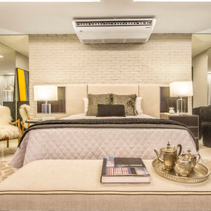 CAPA DE ALMOFADA TRICOT PLUS LOSANGOS PRETO 50X35