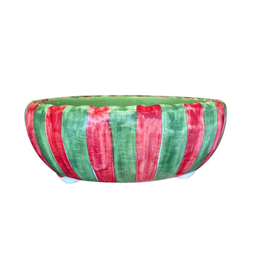 BOWL CERÂMICA FEITO À MÃO NATAL 14 X 5 (h) CM