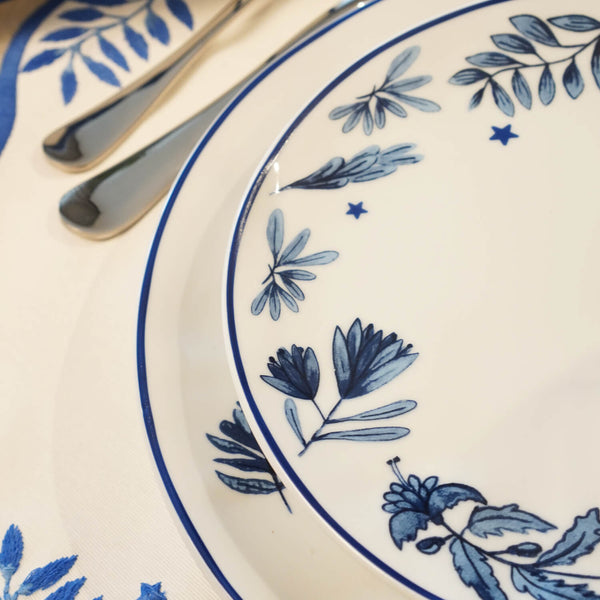 PRATO DE SOBREMESA PORCELANA GIARDINO 20 CM