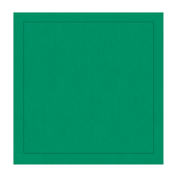 GUARDANAPO DE LINHO VISCO VERDE 50X50 CM