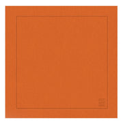 GUARDANAPO LINHO VISCO BARRA LARGA PREMIUM LARANJA 55X55  CM